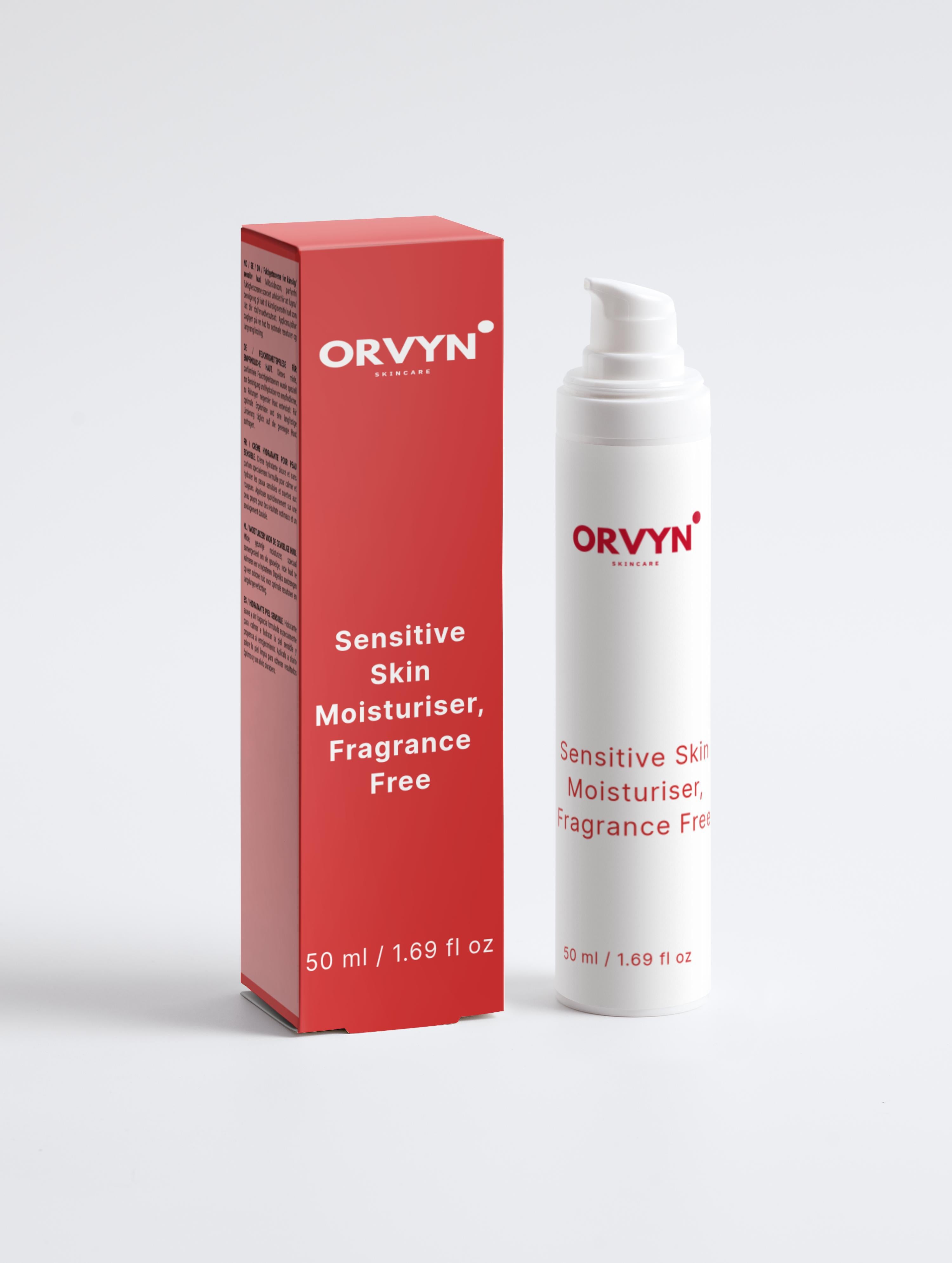 Sensitive Skin Moisturiser, Fragrance Free